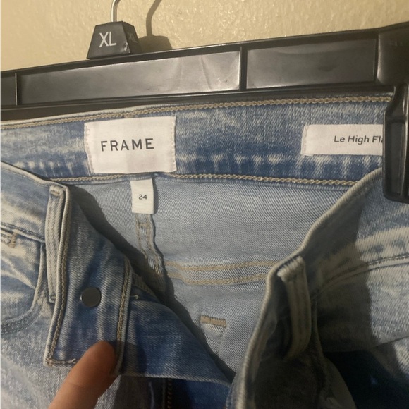 Frame Denim Light Blue Flare Jeans - Picture 2 of 4